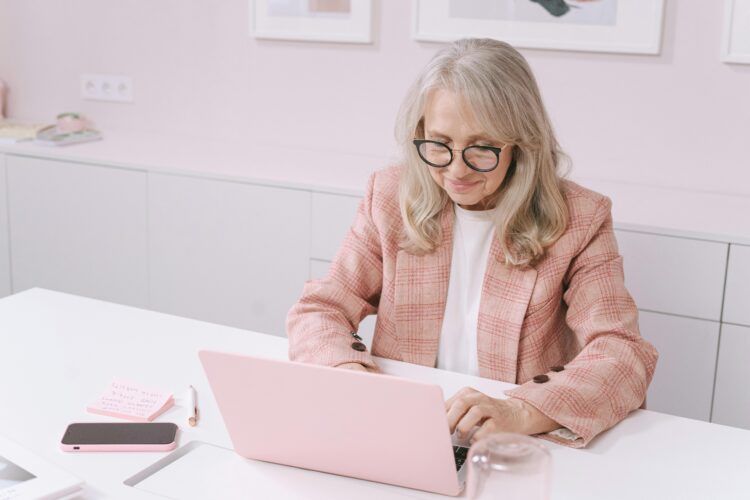 Over 50 Professional looking at jobs